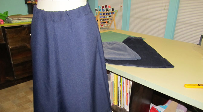 You are currently viewing Patterning and recreating a much-loved skirt