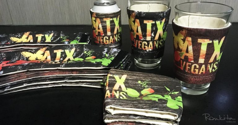 Read more about the article ATX Vegans Drink Cozies Made From Branded Fabric