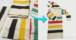 Read more about the article Capote Made From Hudson’s Bay Point Blanket